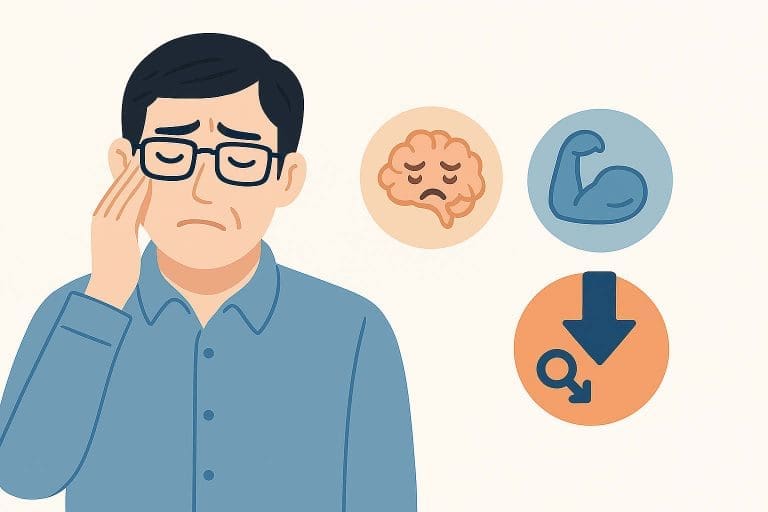 男性更年期症狀有哪些？檢查與治療重點